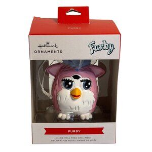 NEW Hallmark Furby Ornament Pink White Christmas Tree Home Decor Holiday Festive